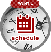 POINT.4 schedule